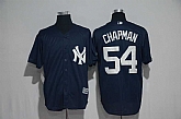 New York Yankees #54 Aroldis Chapman Navy New Cool Base Stitched Jersey,baseball caps,new era cap wholesale,wholesale hats